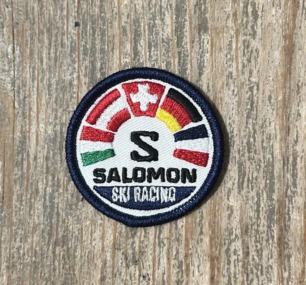 Retro Salomon Ski Racing Patch