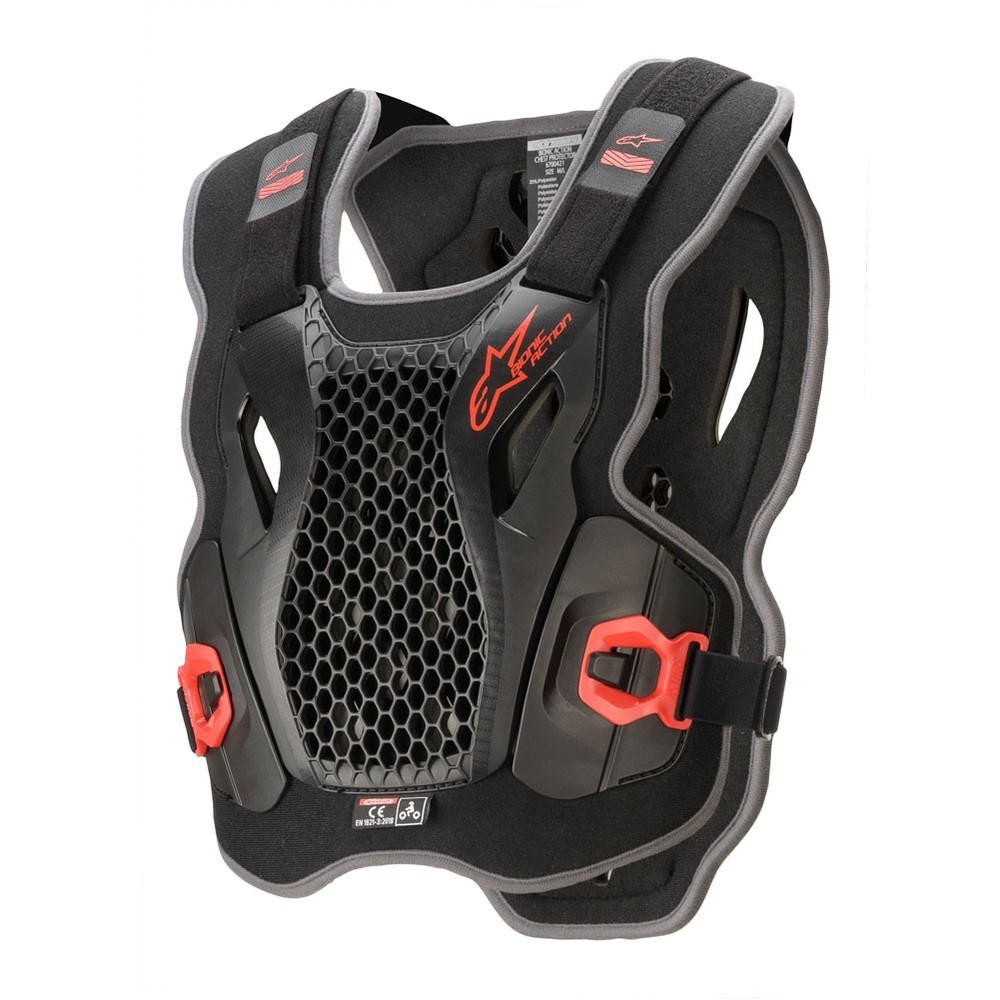 Alpinestars Bionic Action Chest Protector Medium/Large Black/Red