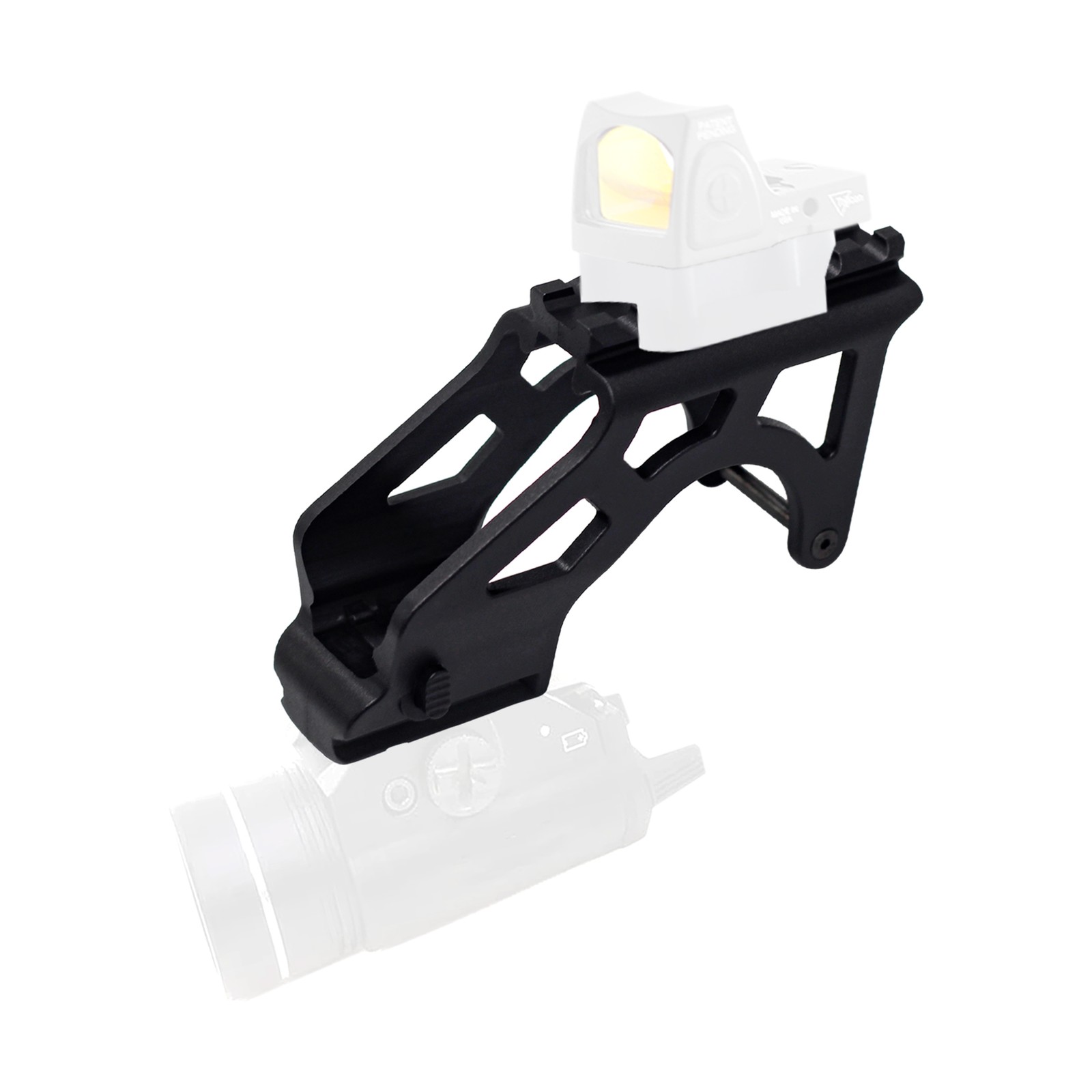 Tactical Scope Mount Picatinny Rail Mount for RMR Red Dot Sight Pistol Glock 17