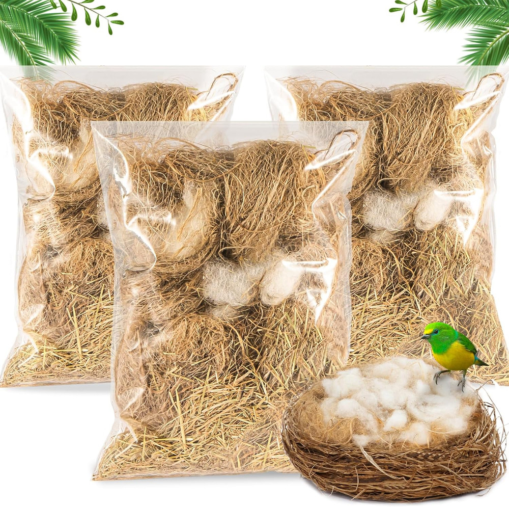Bird Nesting Material - Bird Nests Bedding Hummingbird Nesting Material Mixing C