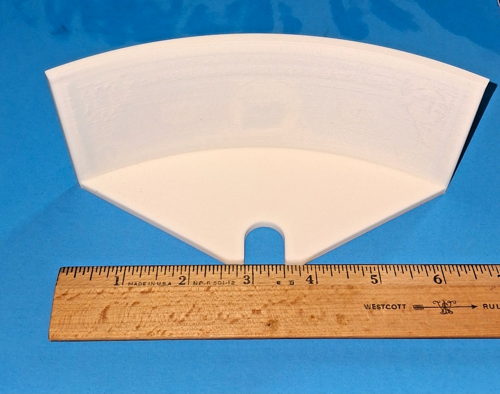 NIGHT LIGHT 3D PRINTED REBBE DOLLAR BILL LED SWITCH DOLLAR SIZE