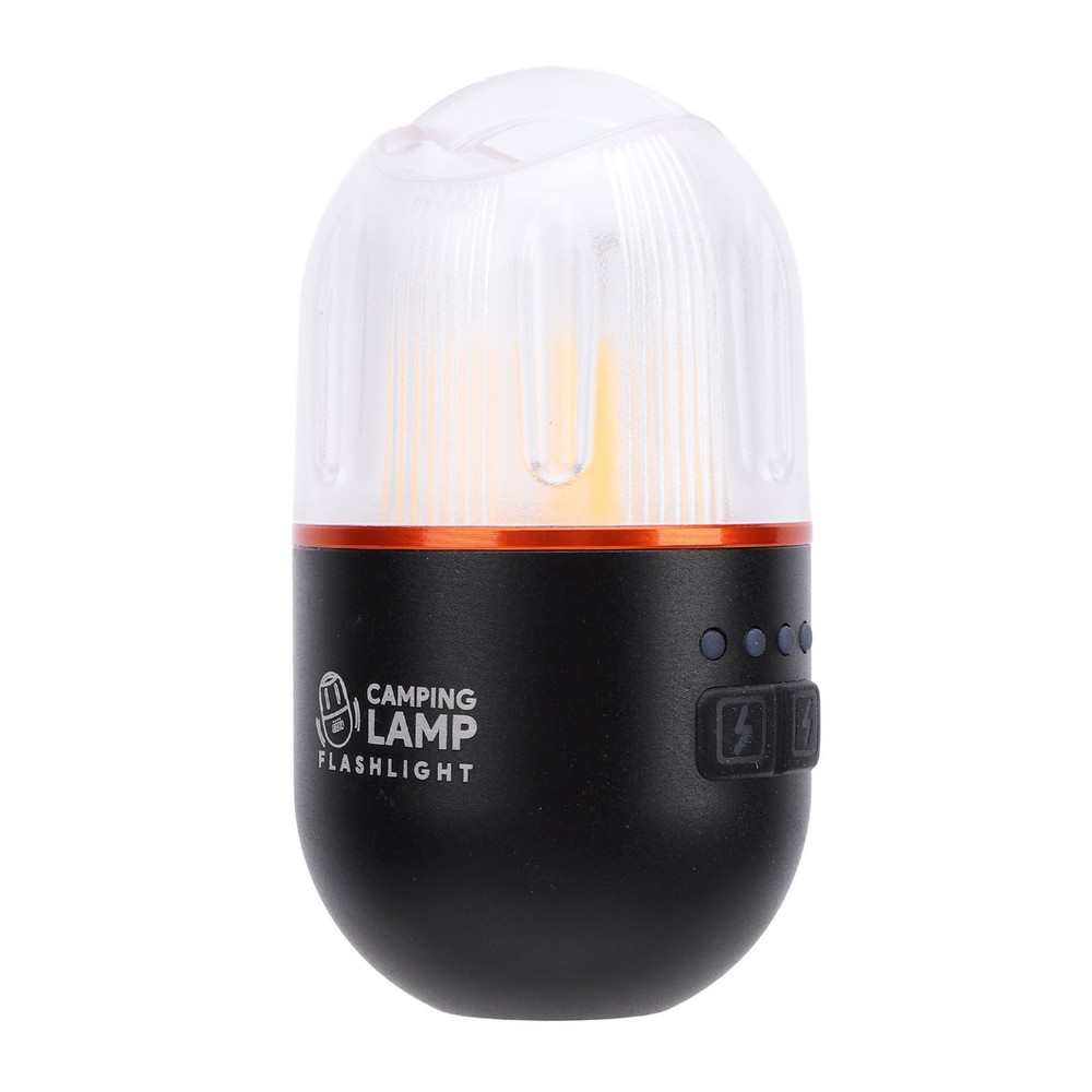 Flashlight Multiple Light Source Pushbutton Control Magnetic Camping Lamp For