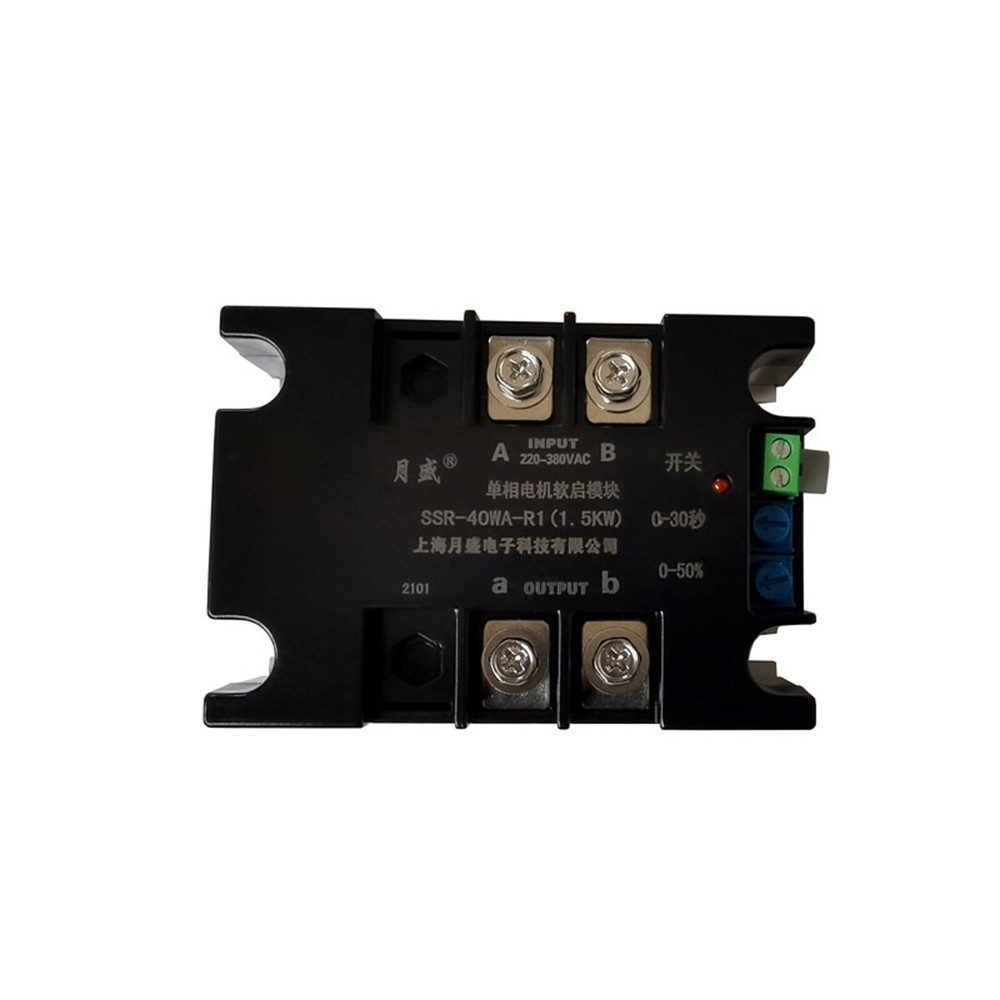 220V Single-Phase Motor Soft Starter Module Controller 2-8KW Online