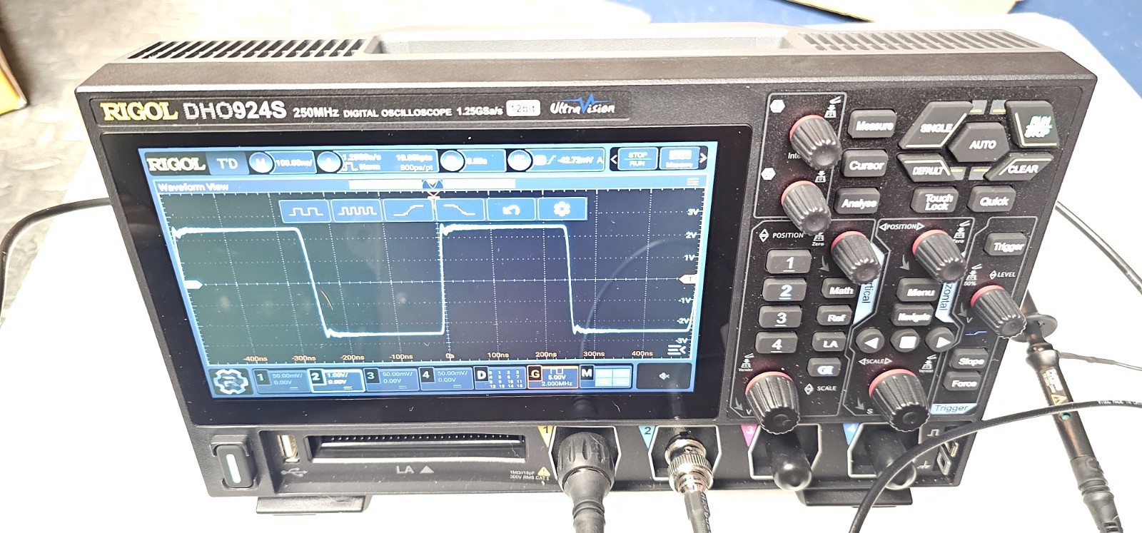 Rigol DHO924S 4-Channel Digital Oscilloscope 250MHz