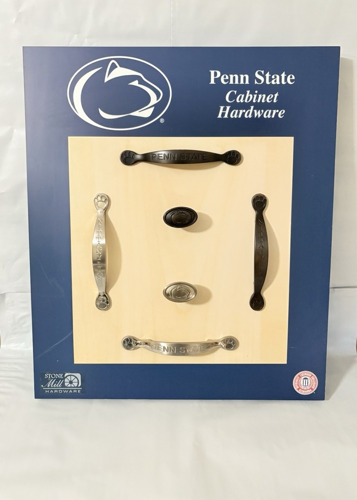 Penn State Cabinet Hardware Display. Rare Hardware Store Display!
