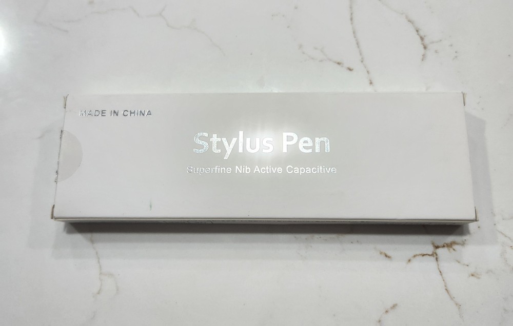 Active Capacitive Stylus Pen White USB Powered Universal Touchscreen