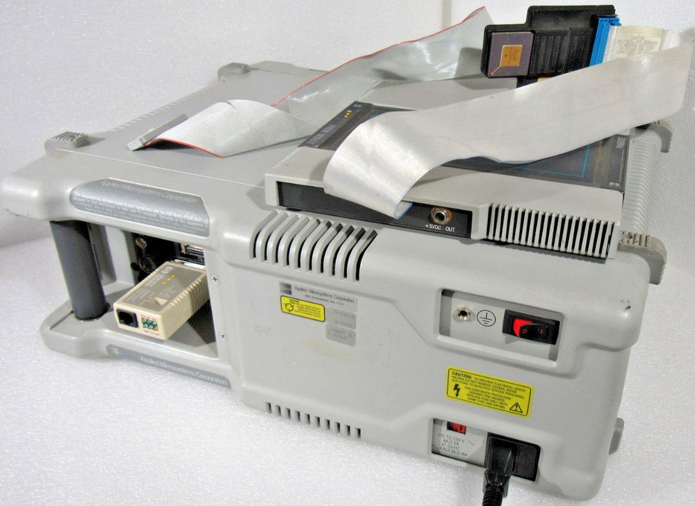APPLIED MICROSYSTEMS 750-01600-01 EMULATOR W/ PM68302 PROBE MODULE