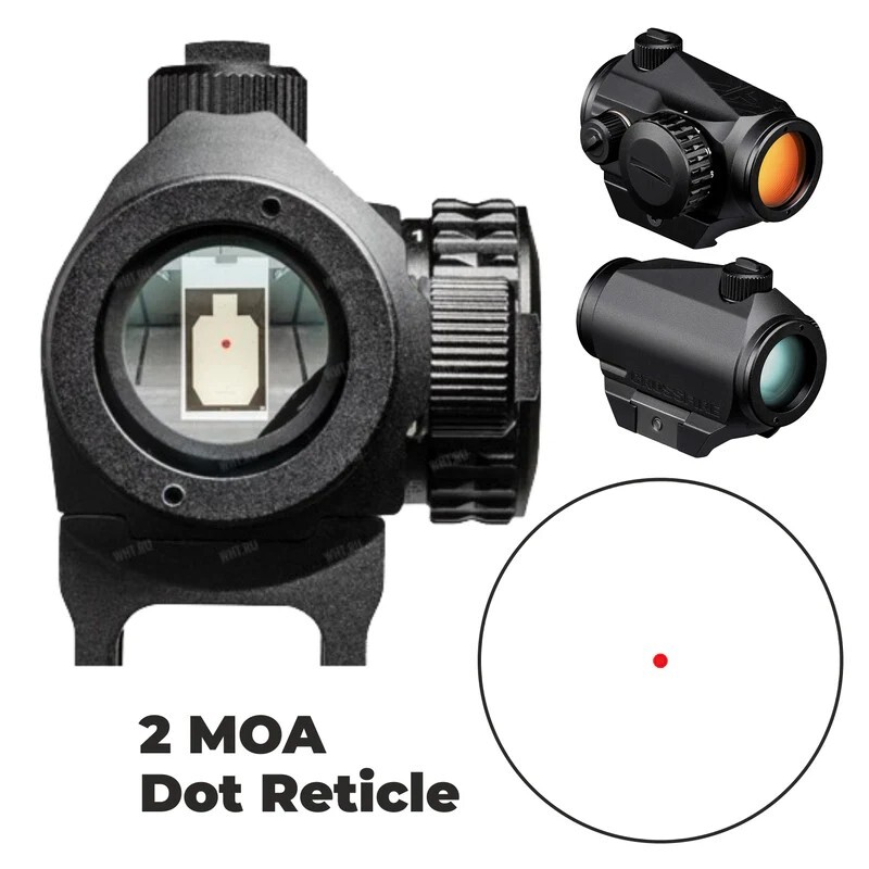 Vortex Optics Crossfire Red Dot Sight CF-RD2 with Free Hat Camo Forest Bundle