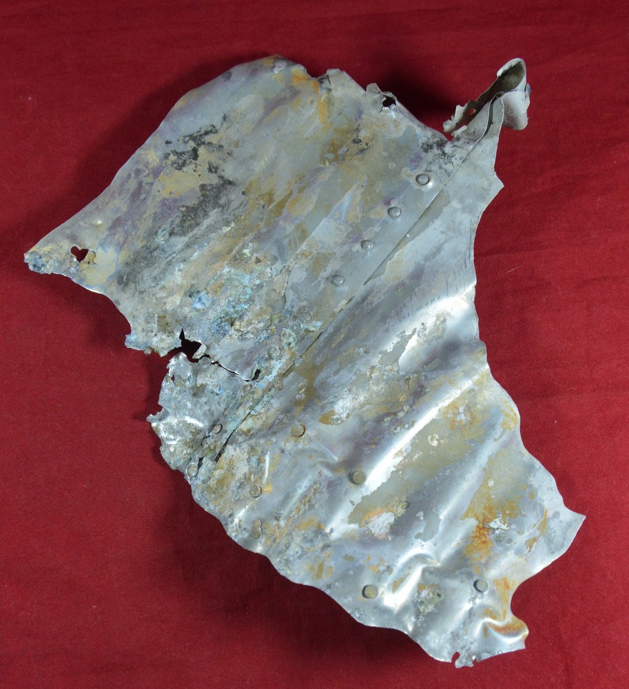 German WW2 Original Luftwaffe Junkers Ju52 Skin Paint War Relic