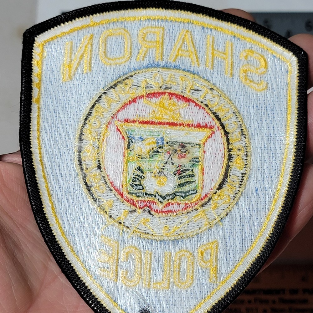 MK2 B7 Police patch Massachusetts Sharon