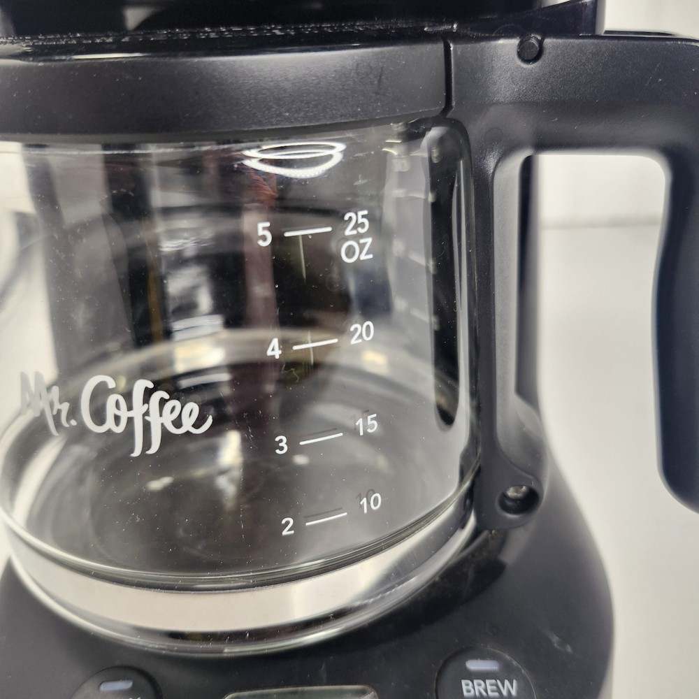 Mr. Coffee Mini Brew 5-Cup Programmable Coffee Maker BVMC-PC05BL1 Timer - Nice
