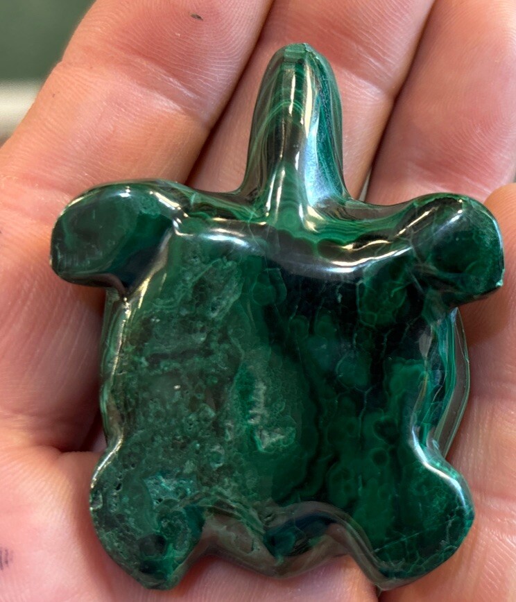 2” Malachite Turtle