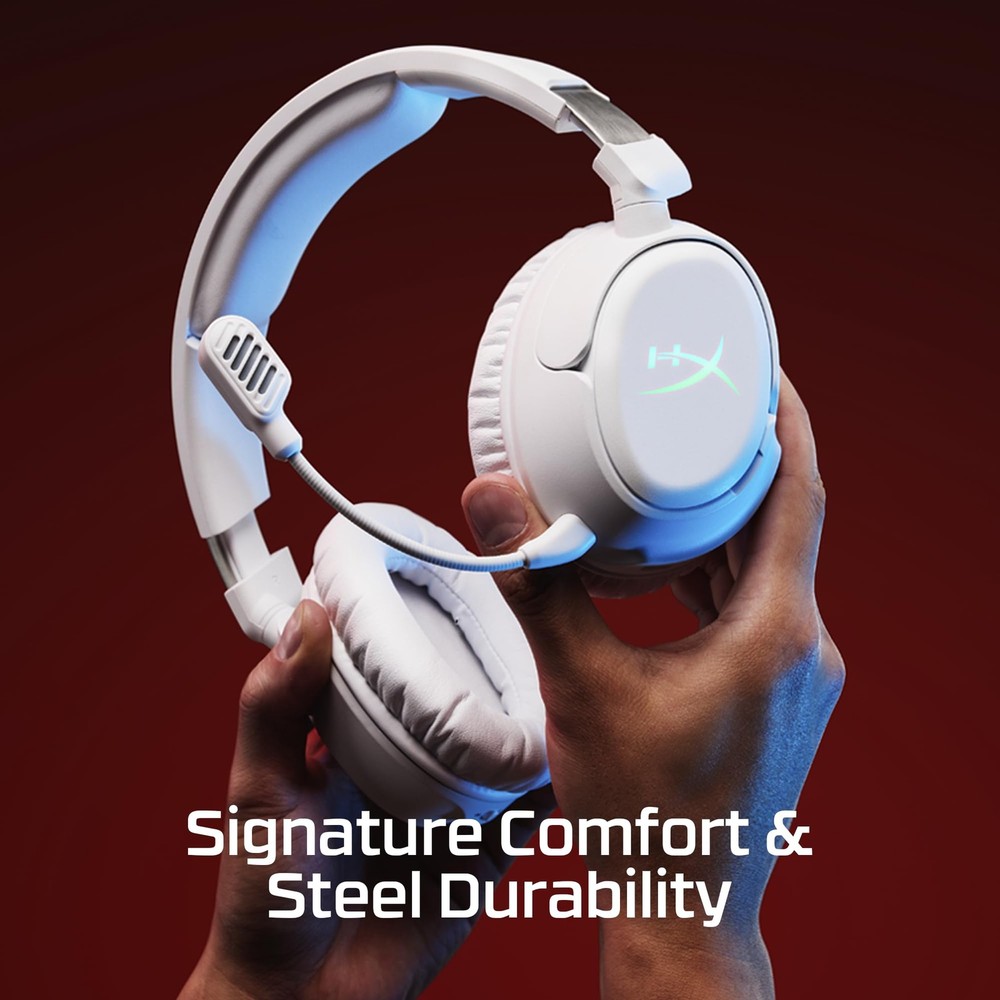 HyperX Cloud Flight 2 – Wireless Gaming Headset, Customizable RGB Lighting with