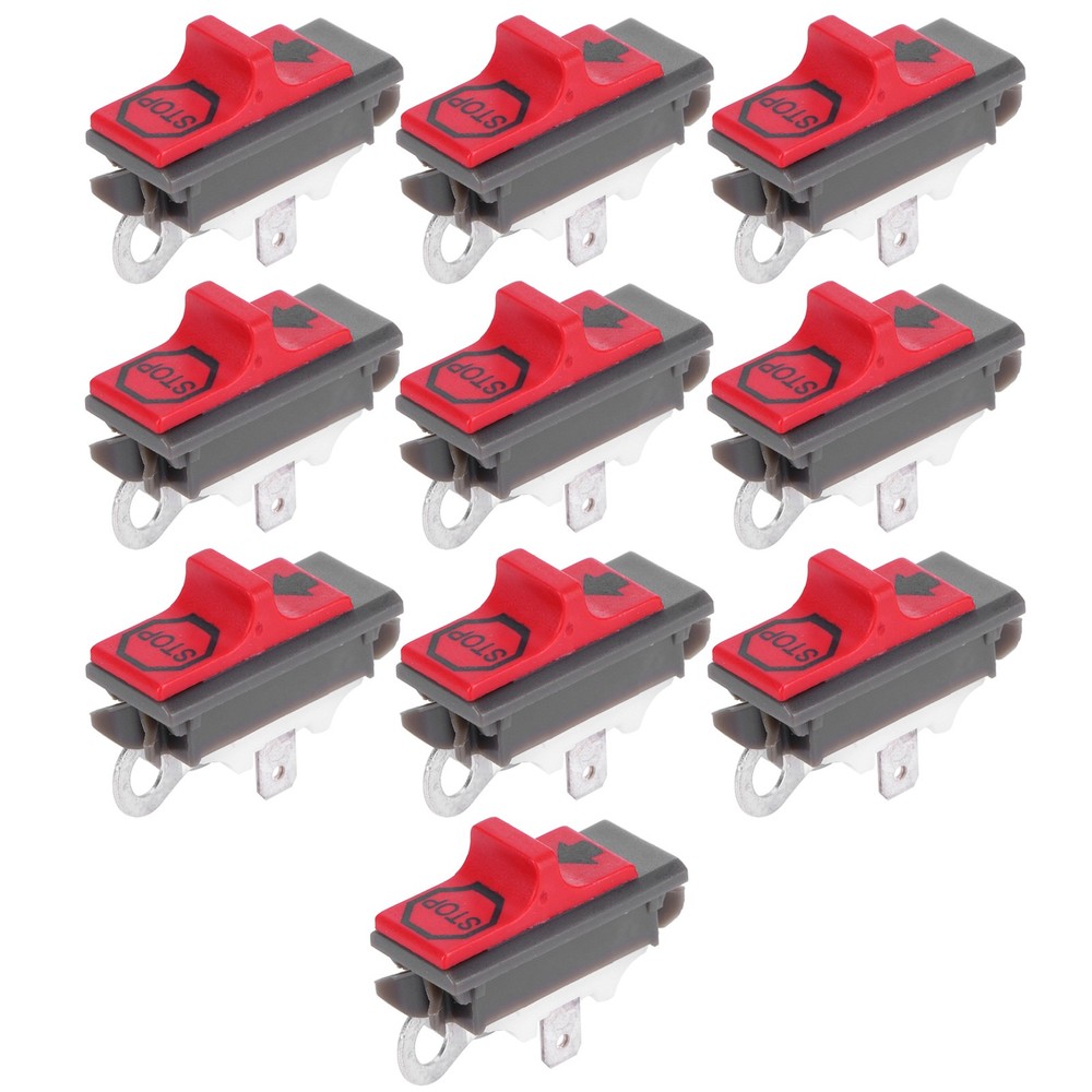 10Pcs On Off Stop Switch Replacement For Chainsaw Garden Tools