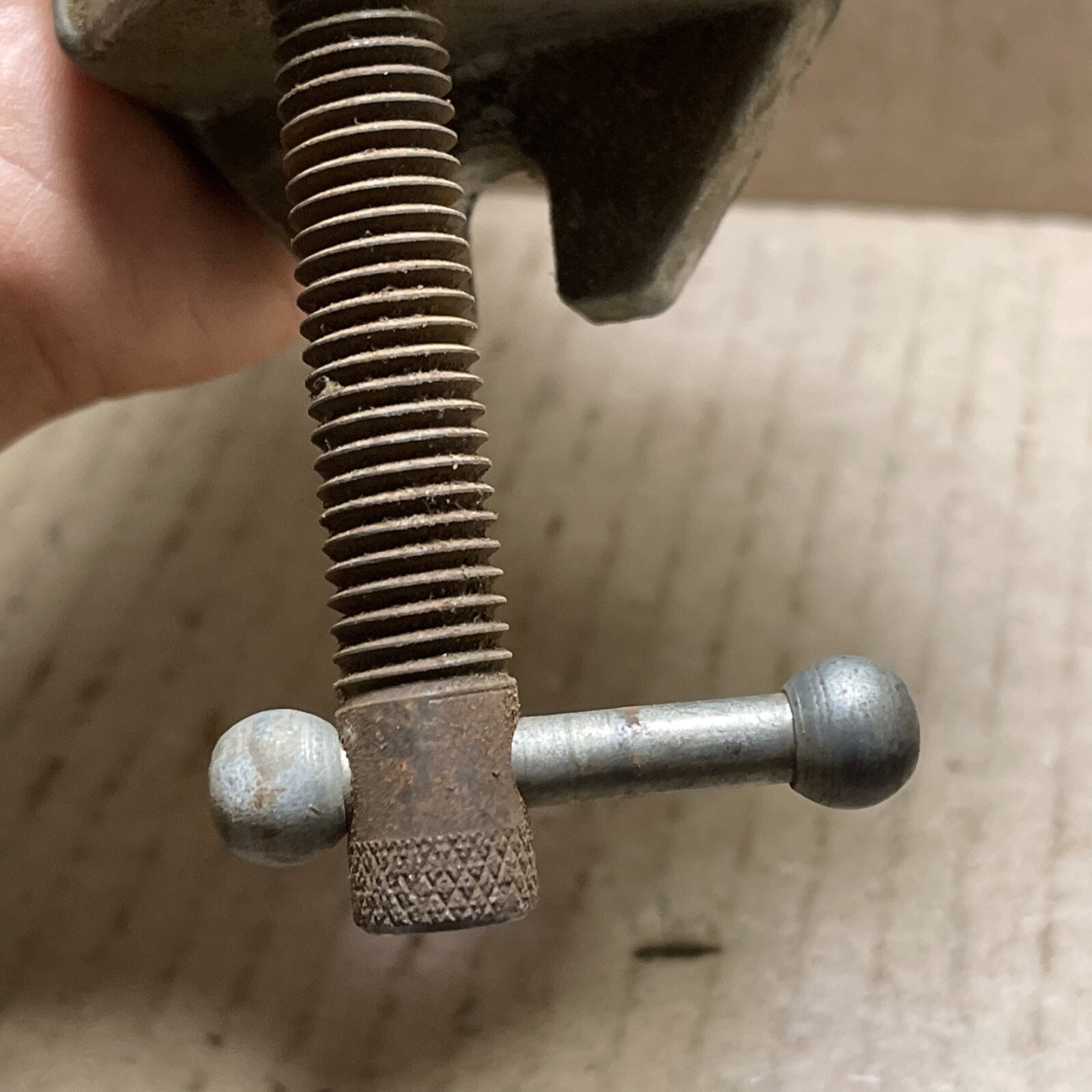 Vintage SEARS DUNLAP 2-3/8" Jaws Length aluminum drill press vise Working Great