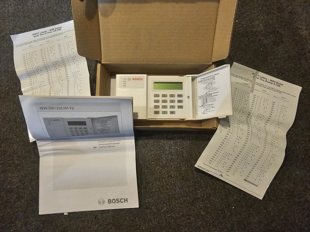 Bosch Inovonics Echostream Interface Module - ISW-D8125CW-V2