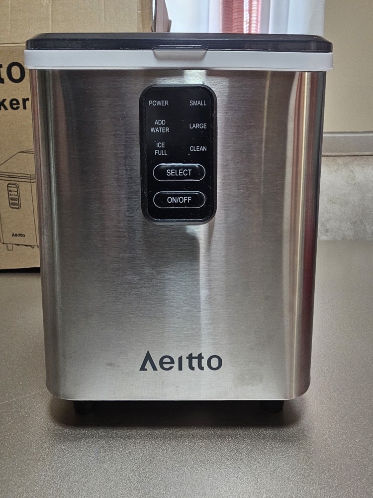 Aeitto Countertop Ice Maker Machine