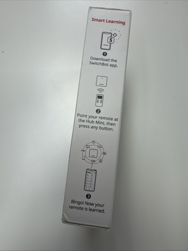 SwitchBot Hub Mini Smart Remote IR Blaster Link Switch Bot *OPEN-BOX/NEW*