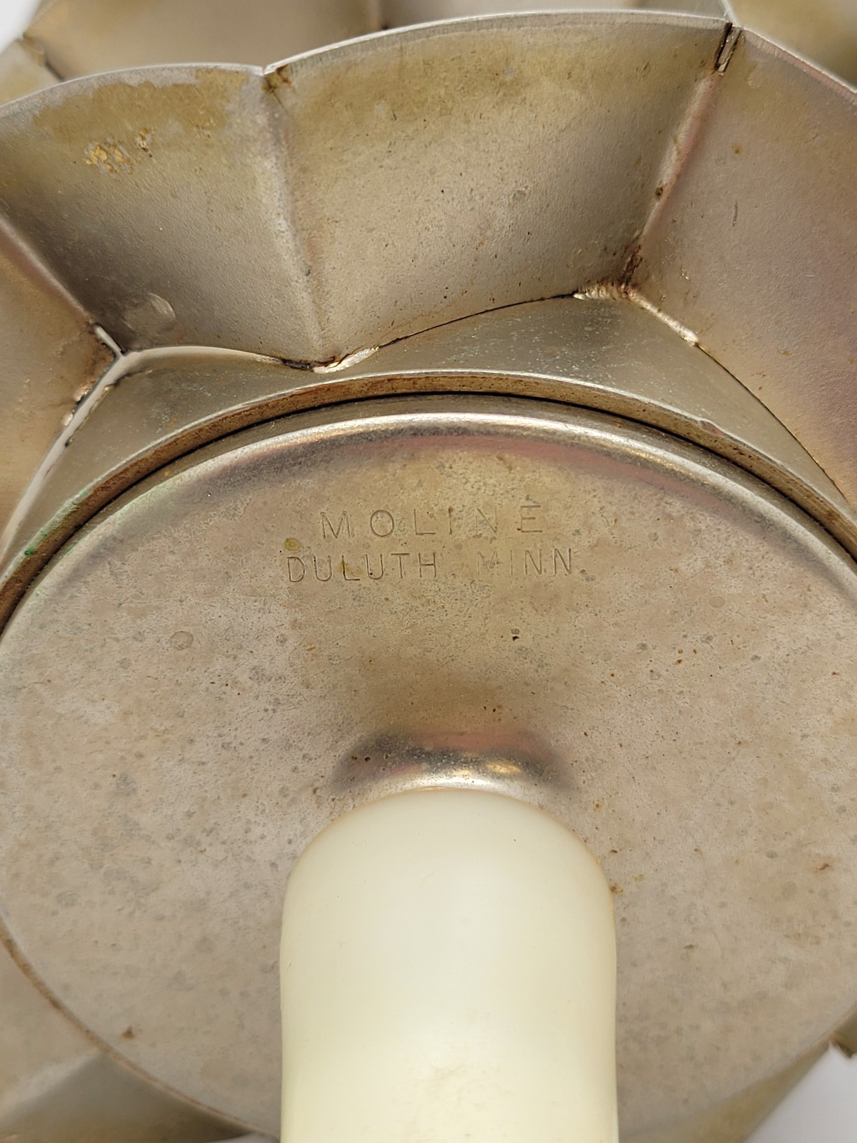 Moline Commercial Rotary Rolling Biscuit Donut Dough Cutter Hexagon Vintage