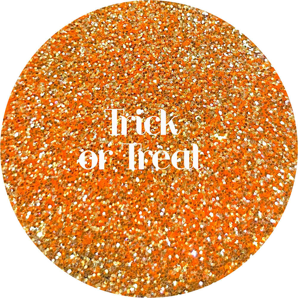Premium Polyester Glitter - Orange Metallic