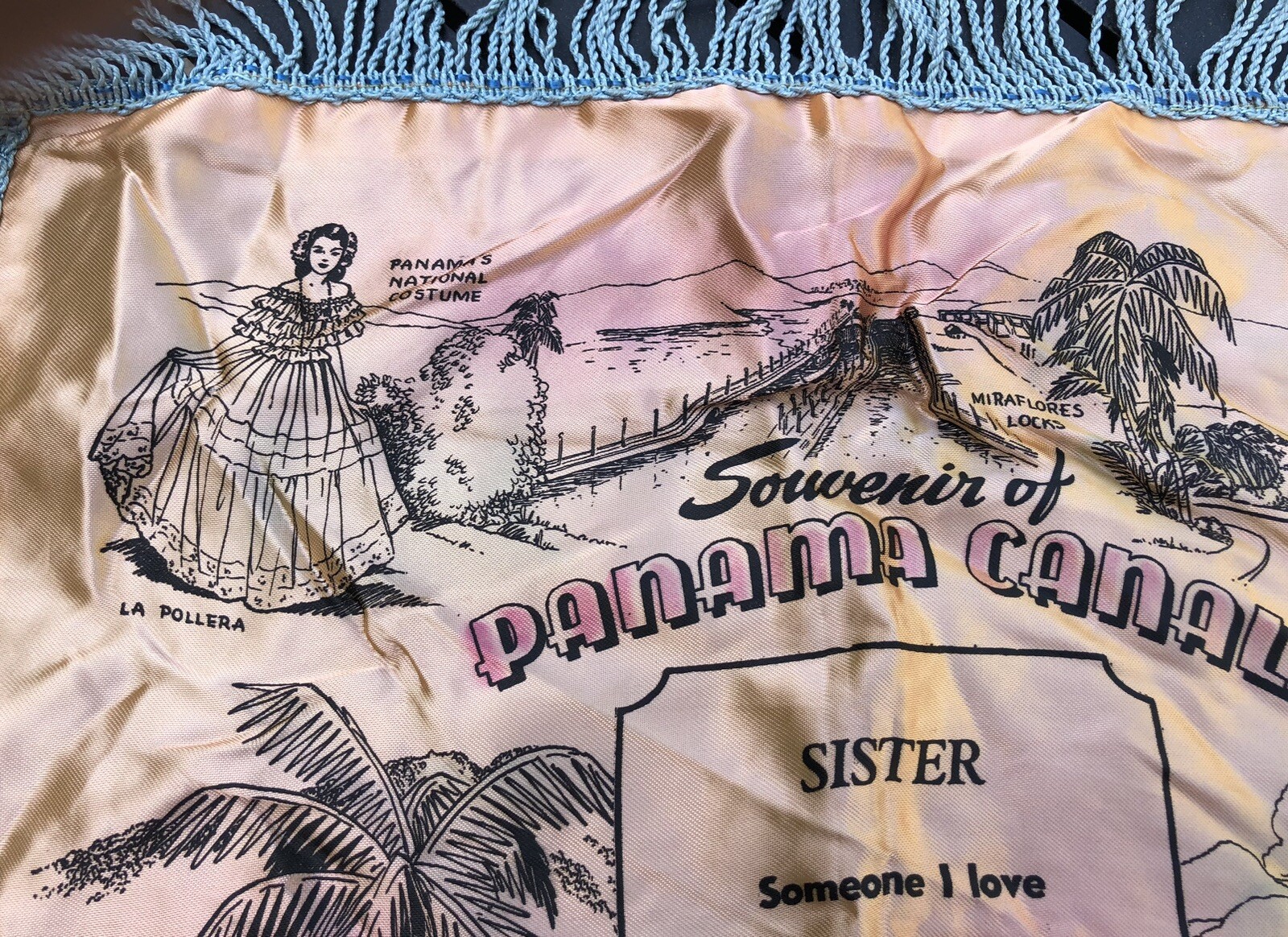 4 WW II ERA 1940's PILLOW SHAMS / CASE COVERS COVER WALL HANGING SATIN FINISH