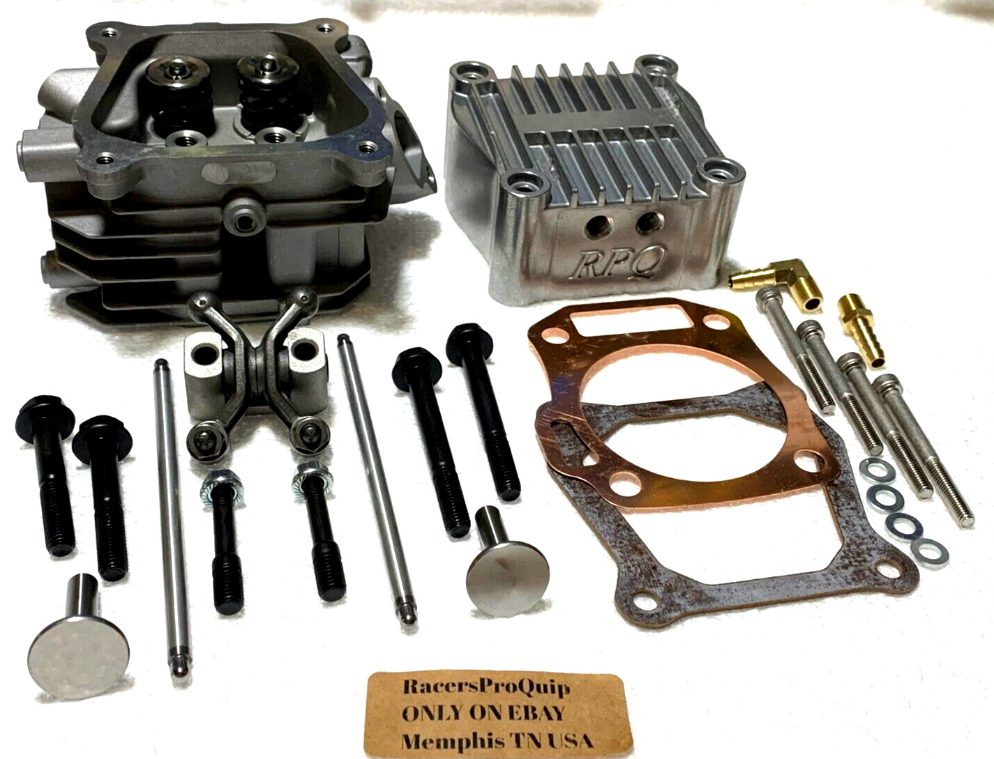 Predator 212-224cc Convert to  NON-HEMI Performance Head Titanium 24hrShip USA