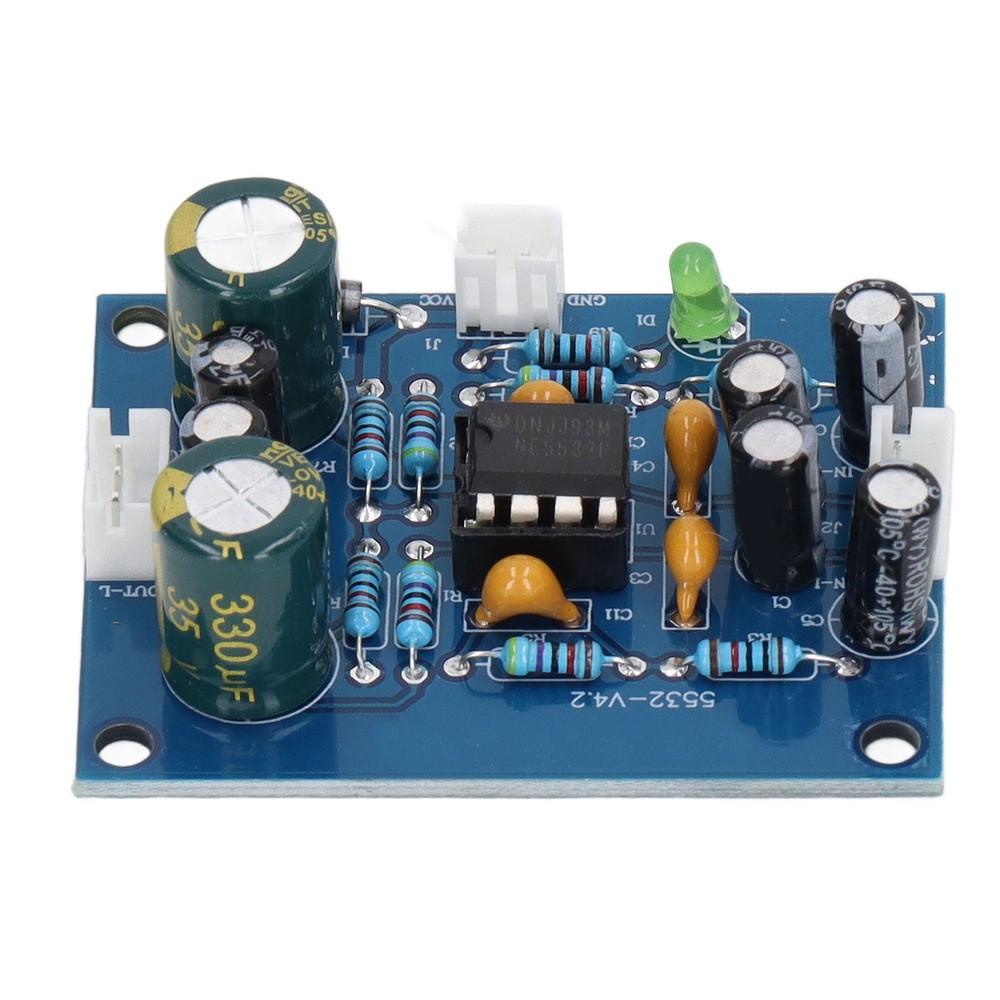 Preamp Module Audio Preamplifier Board NE5532 Chip Accessory Part For Replace↑