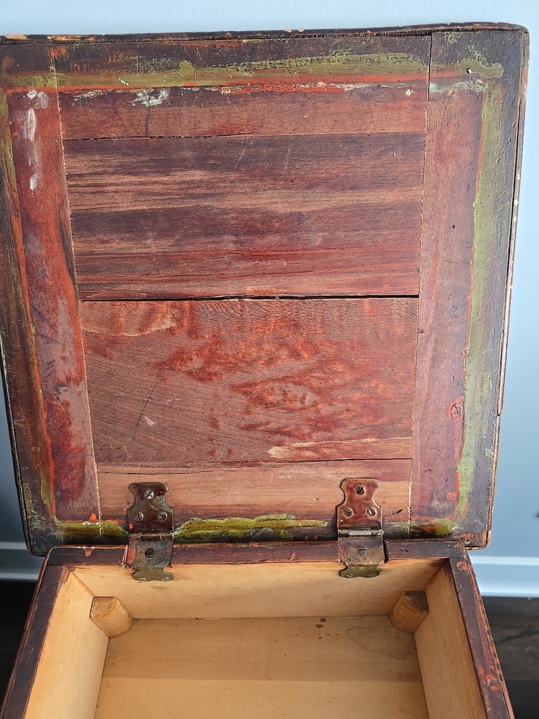 Vintage Bamboo Sewing Basket Stand