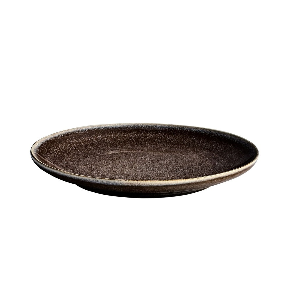 12-Piece Stoneware Dinnerware Set, Gray