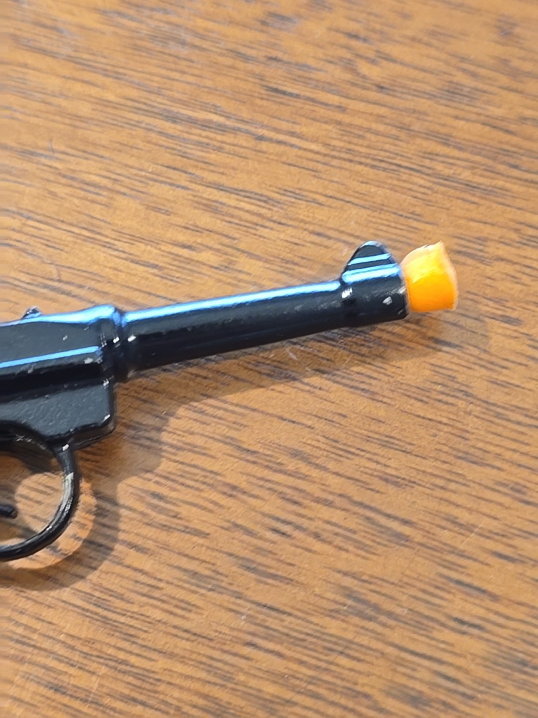 Paratrooper Model 1117 Miniature German Luger Toy Cap Pistol Made in Hong Kong