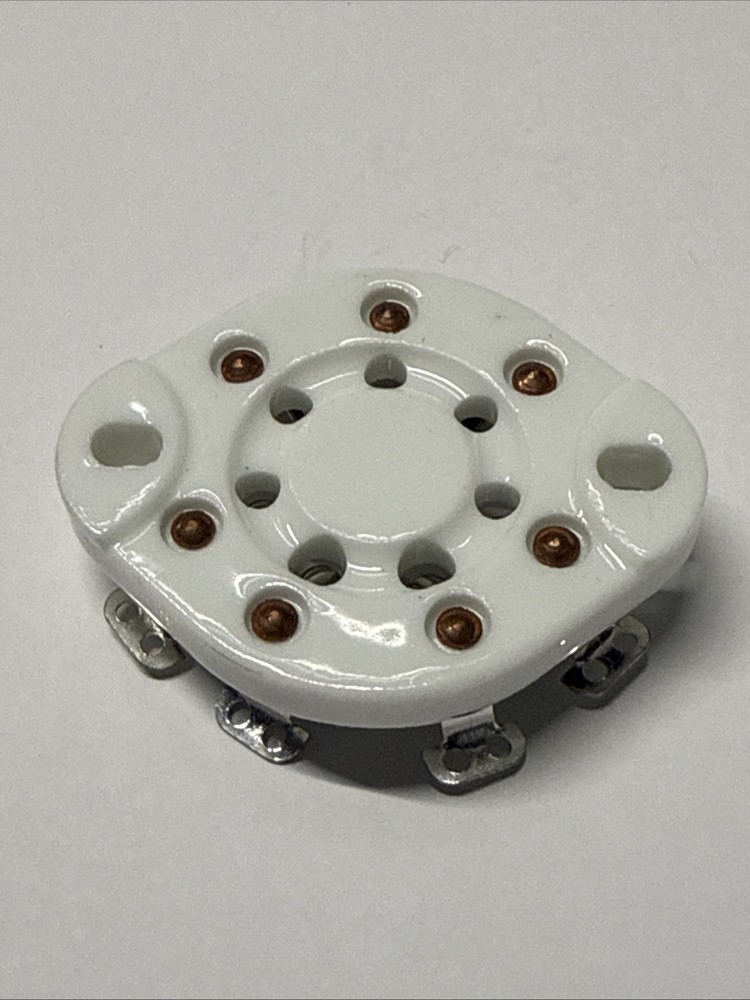 4 + 2 = 6 Pin Ceramic Tube Socket