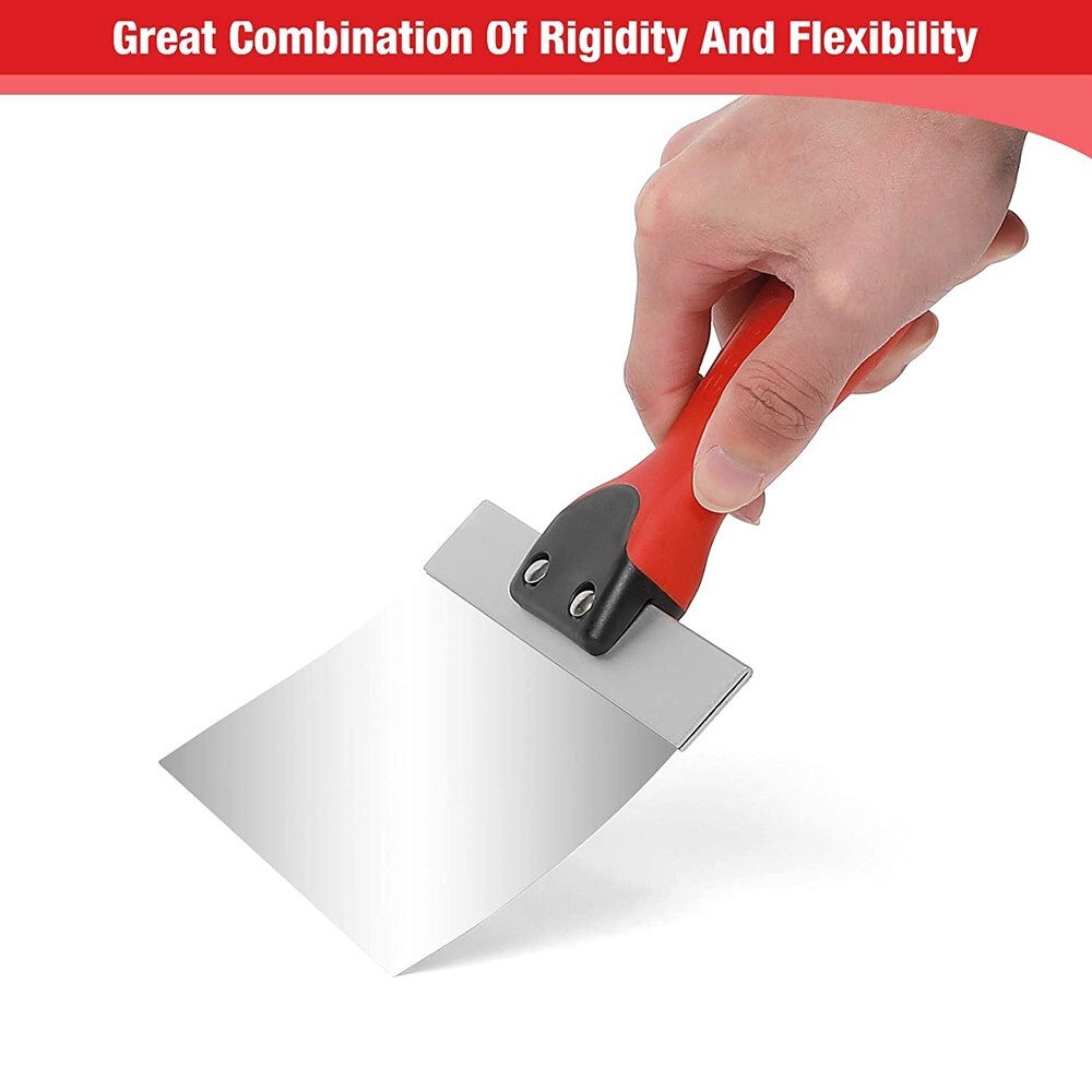 Goldblatt 5PC Stainless Steel Taping Knife Scraper Tool Set 6'' 8''10''12'' 14''