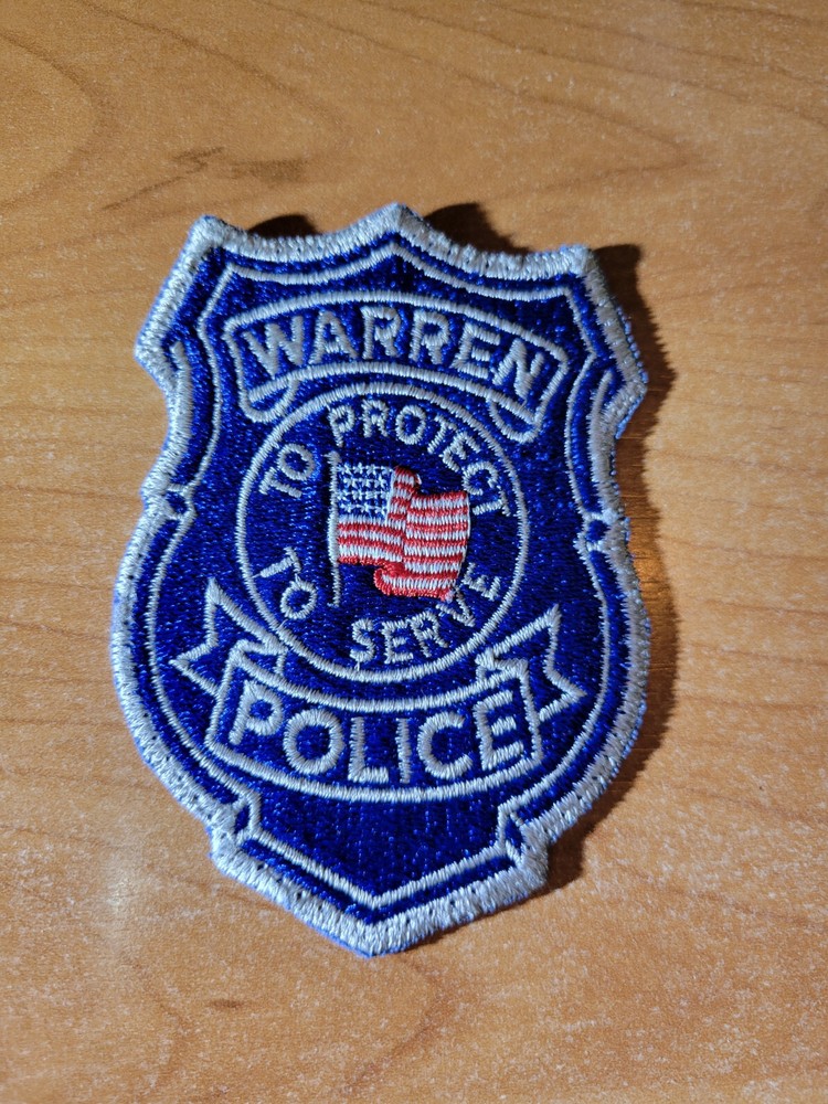 Warren MI Police Patch