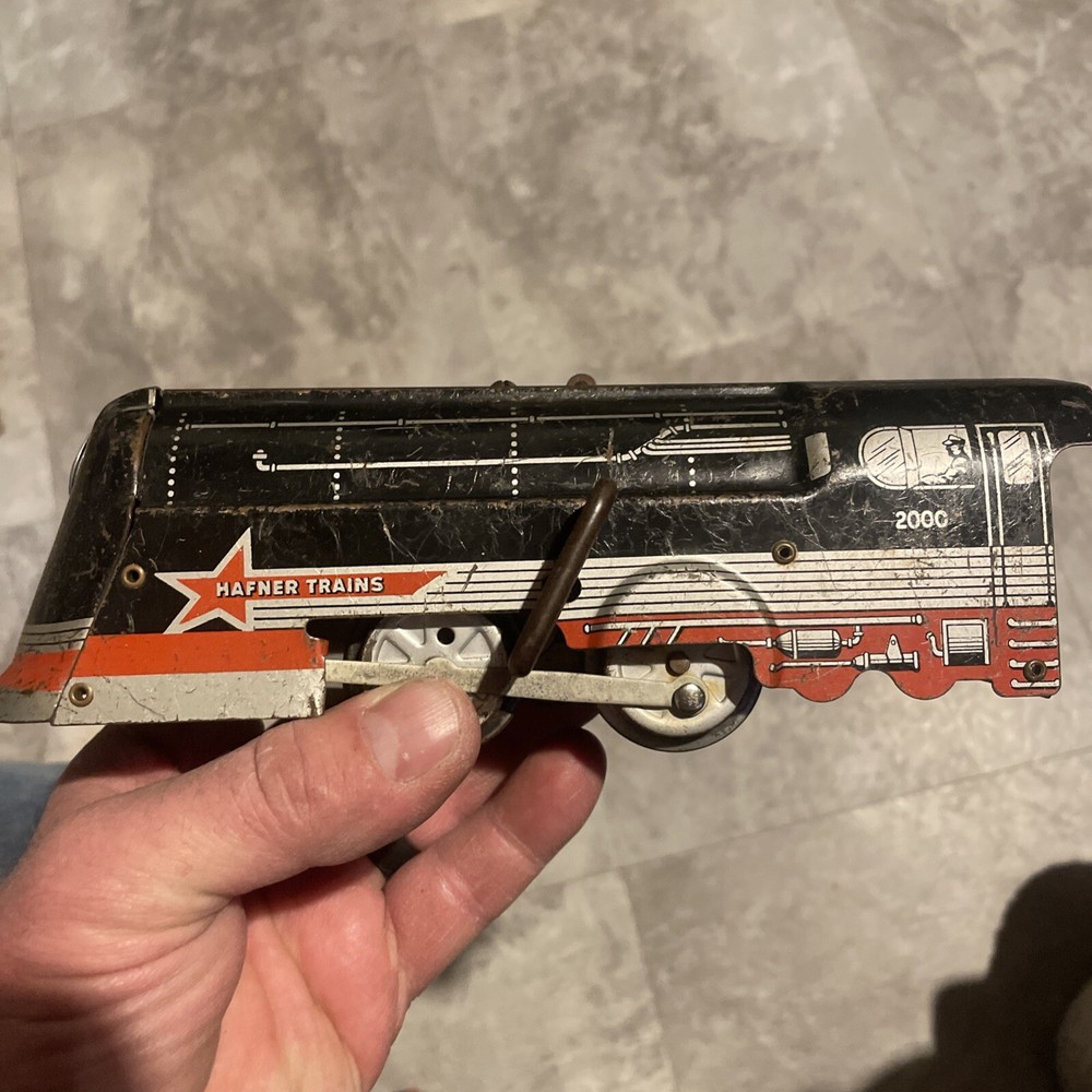 Hafner Train Wind Up Locomotive #2000