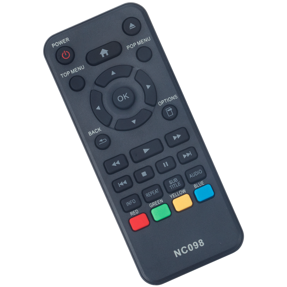 NC098 Replace Remote Control for Philips Blu-Ray Disc DVD Player BDP1502/F7
