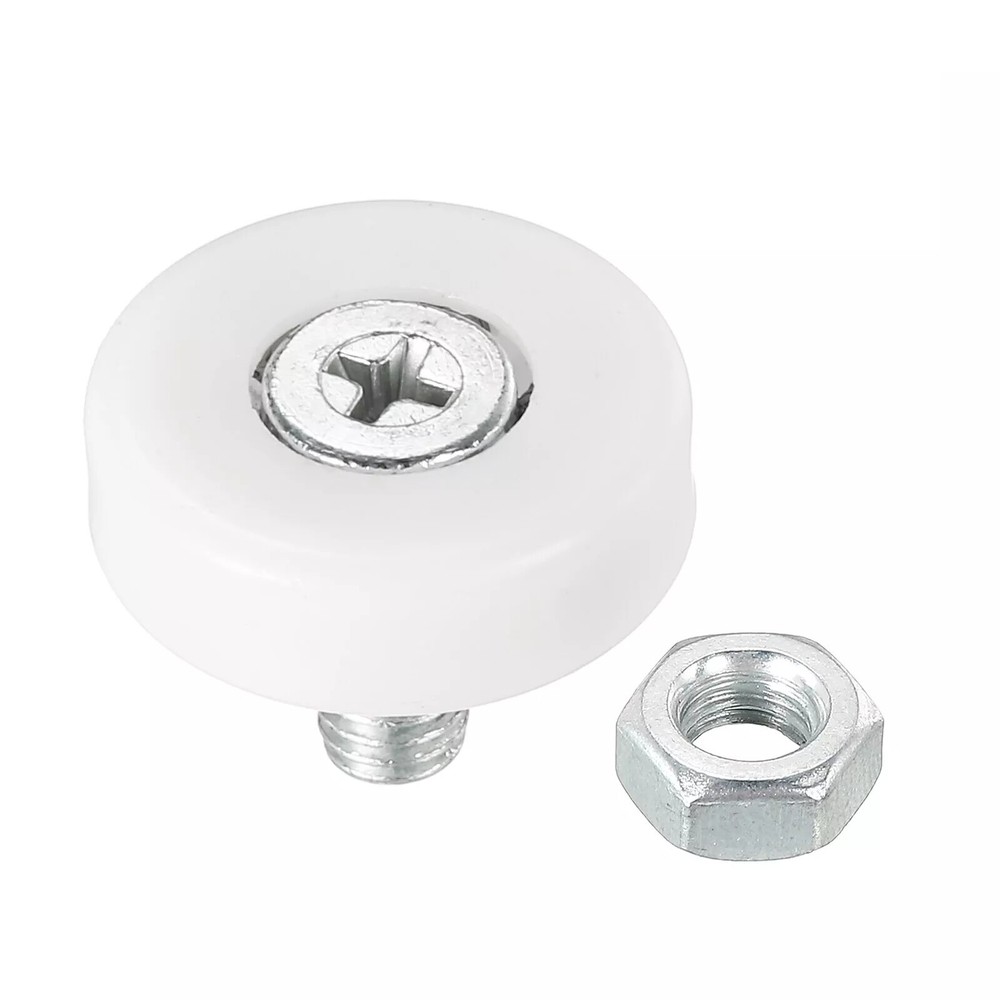 6Pack 22mm Drawer Rollers Plastic Drawer Pulley Replacement Wheels Bearing