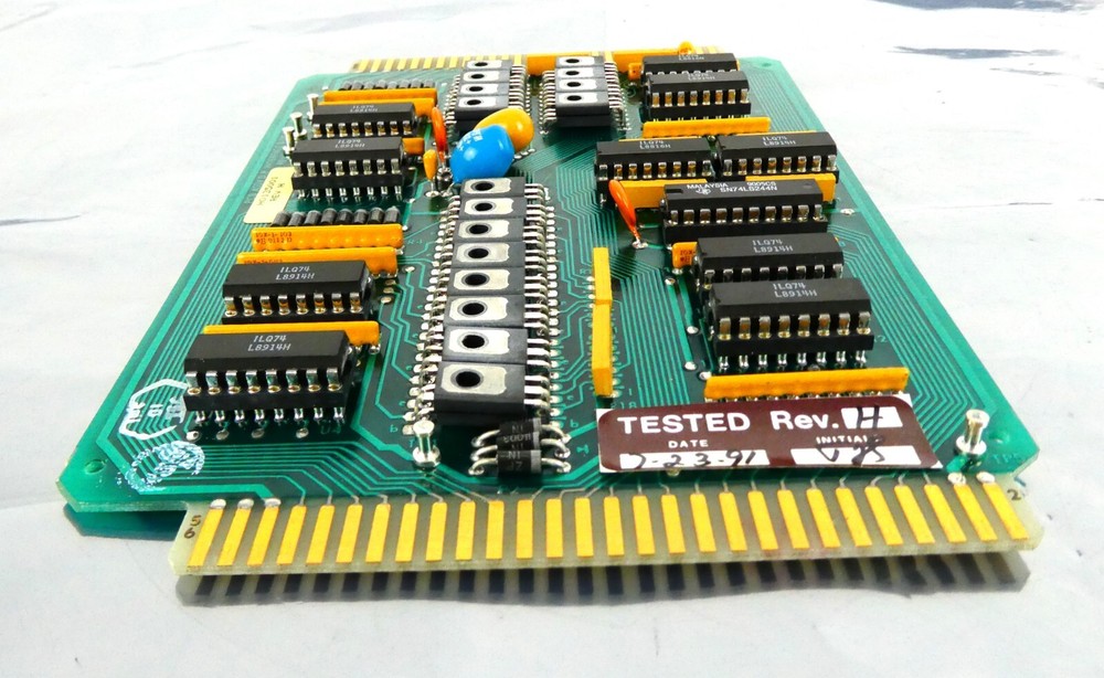 Varian H0135001 Dose Process Interface & DC Drivers PCB H0136002 Working Spare