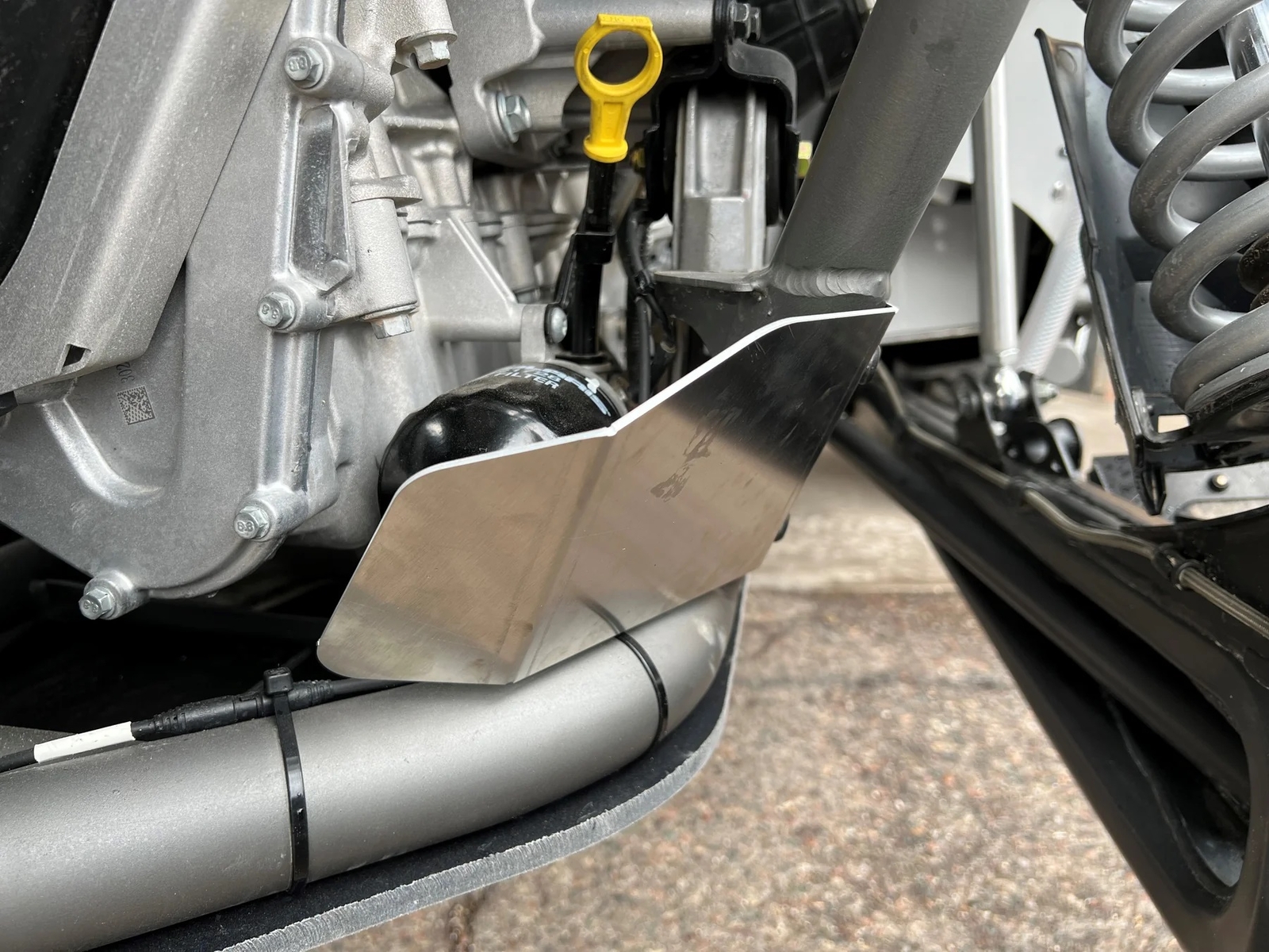 Lonestar Racing LSR Oil Filter Protector Guard Polaris RZR Pro R