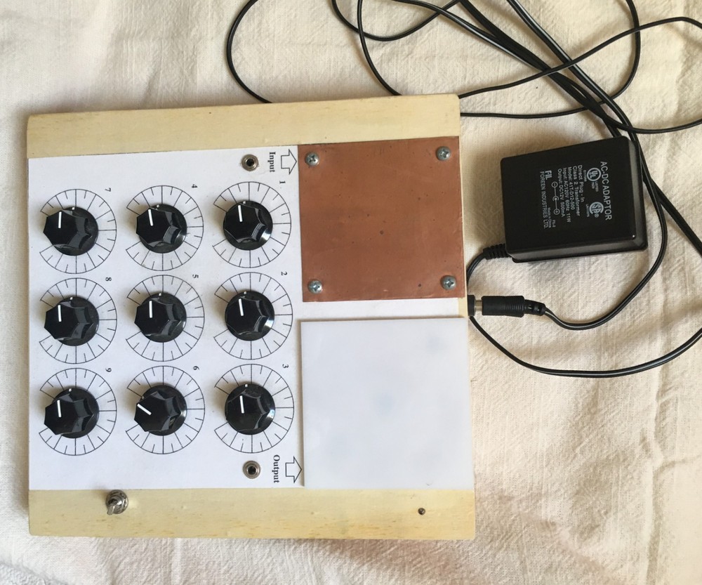 Orgone Eectric Copper Radionics Natural Wood Machine