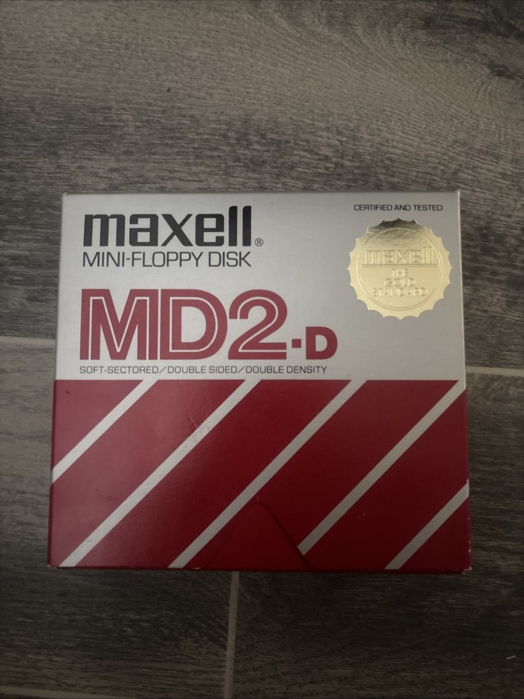 Maxell Mini-floppy Disk MD2.d