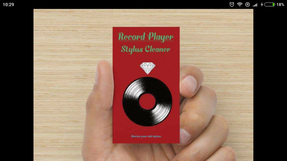 Record Player Stylus Cleaner - Dry