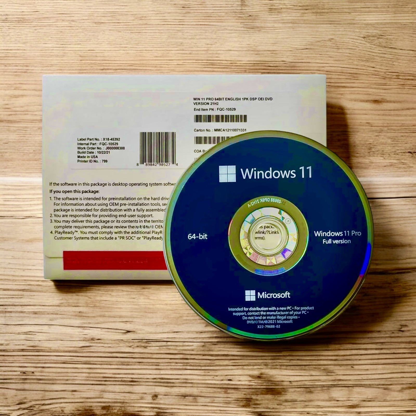 WINDOWS 11 PRO 64BIT DVD PACK WITH KEY | BRAND NEW | SEALED | FAST SHIPPING |