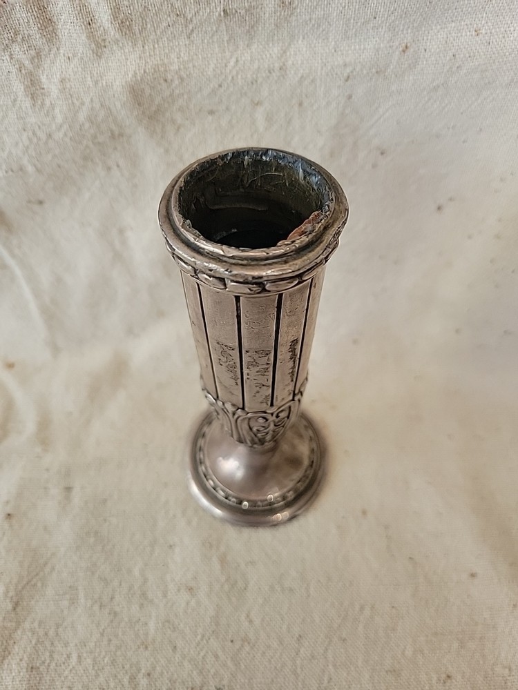 Vintage Silver Plated Ronson Juno Table Lighter Base- 1950's.