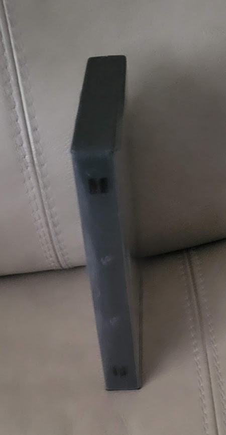 Empty 5 DVD Discs Black Case Storage Holder