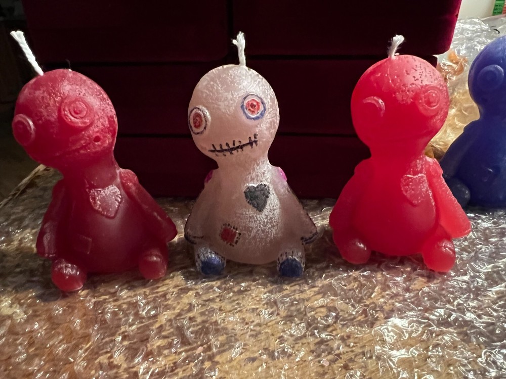 Voodoo Doll Candle