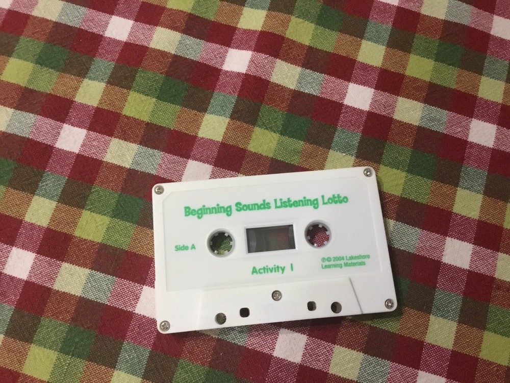 Lakeshore Listen & Learn Program Beginning Sound Activity 1 & 2 Tape