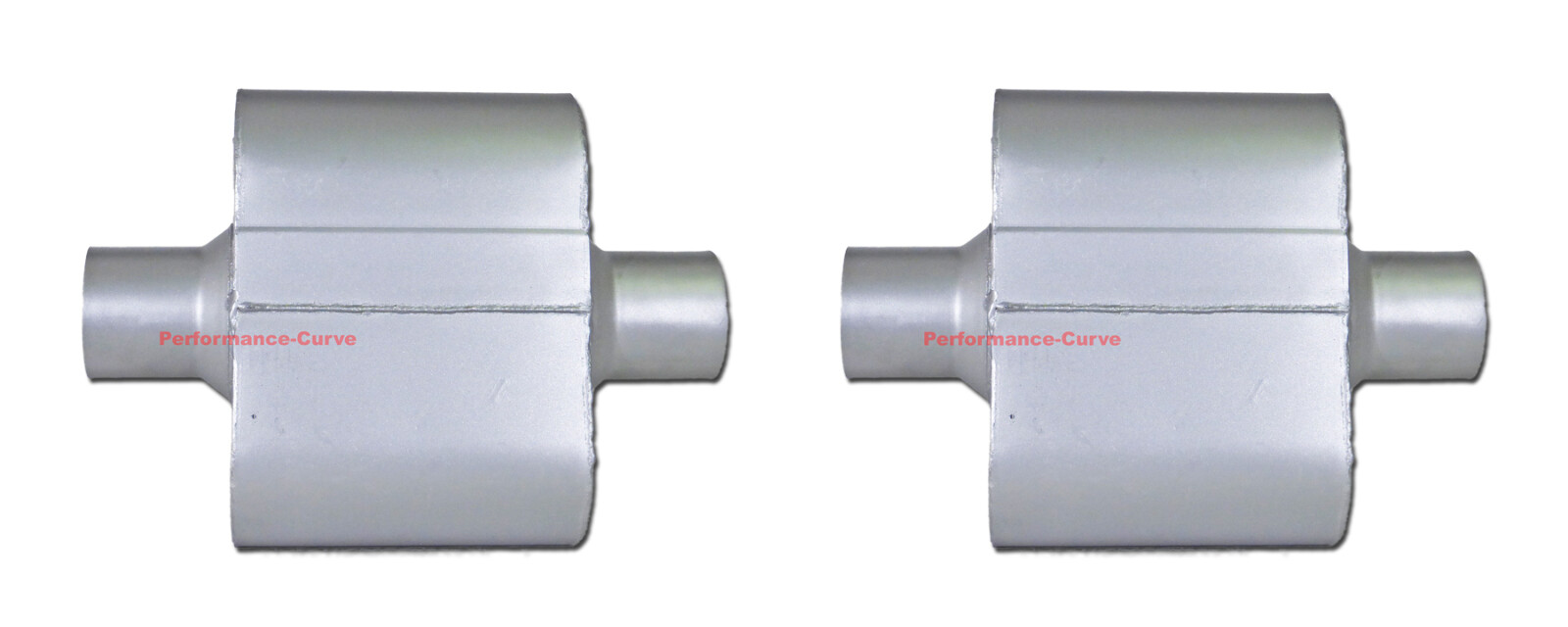 Pair of Single Chamber Performance Race Mufflers FLO-PRO 2.5" / 2.5" - V425109