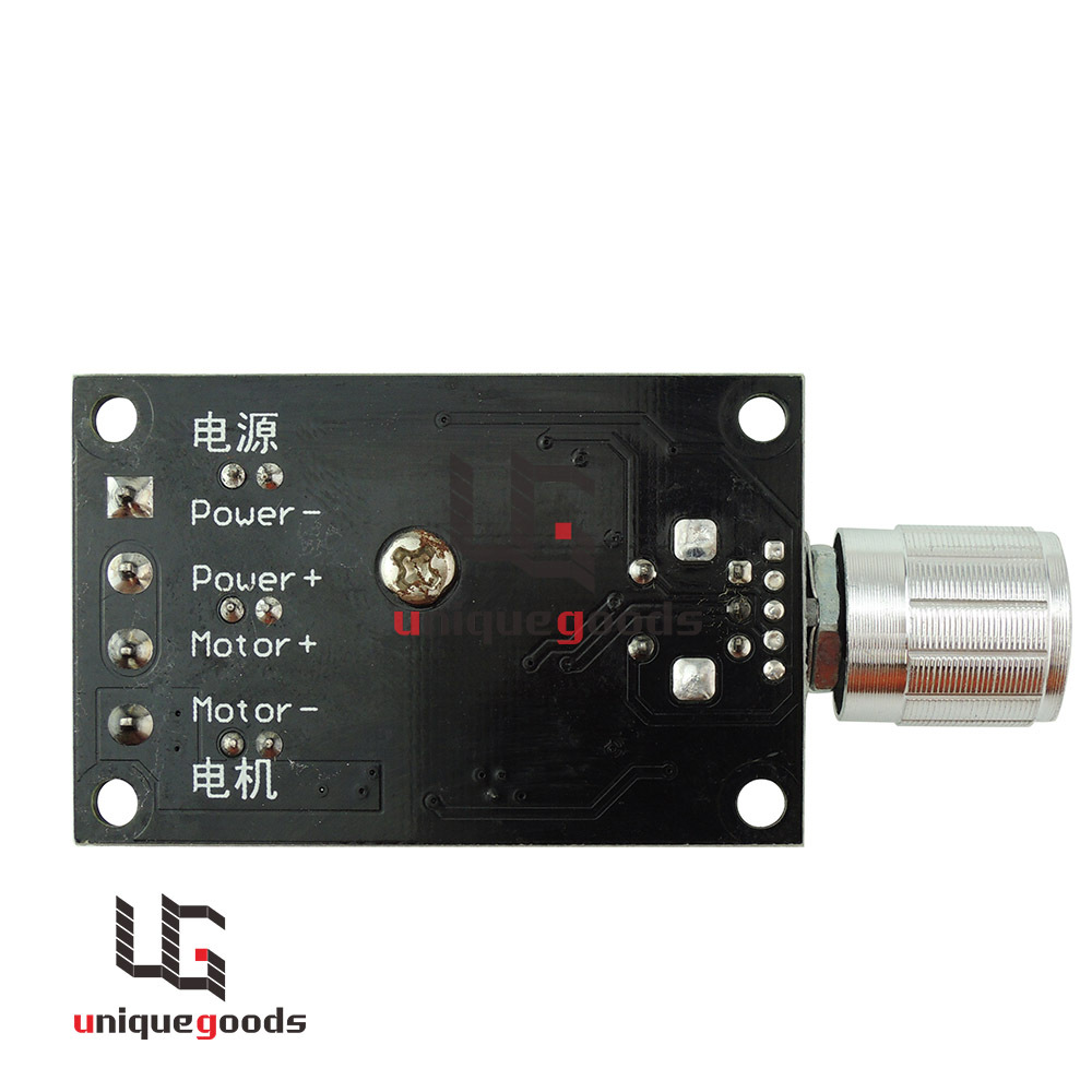 6V-24V Max 3A PWM DC Motor Speed Controller Variable Speed Regulator with Switch