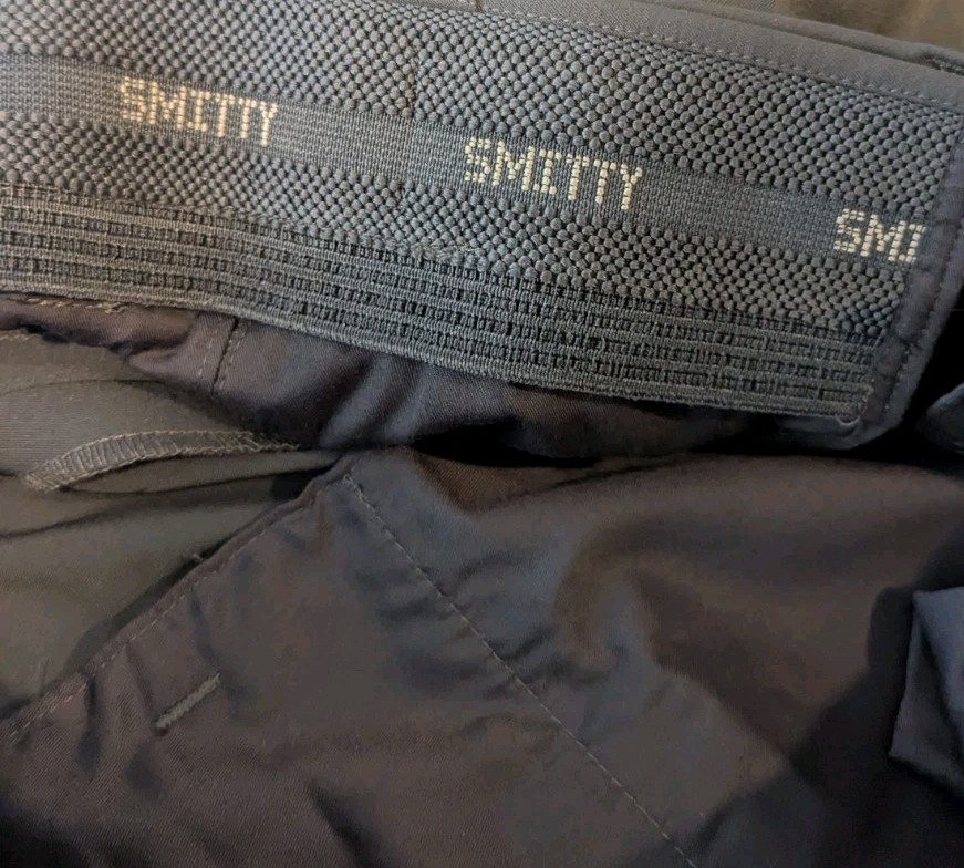 Smitty Officials Apparel Umpire Pants Gray Mens Size 32x37.5 Expanding Waist