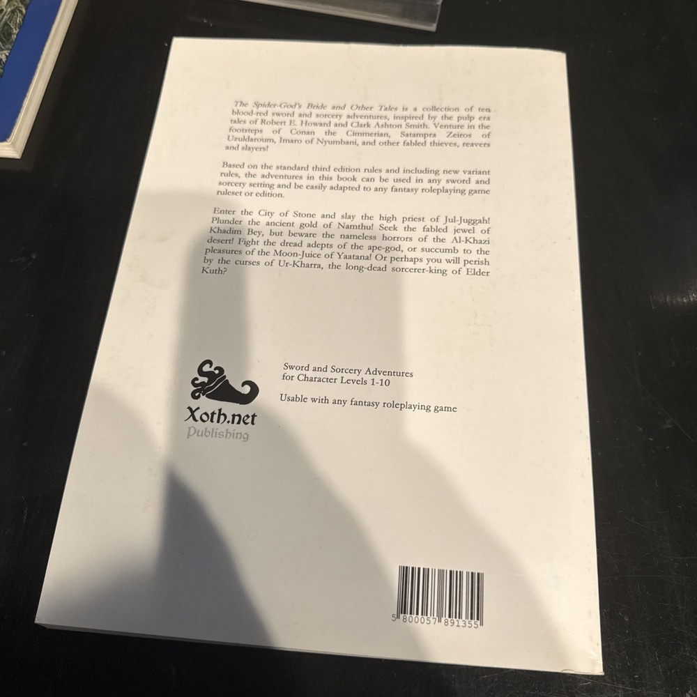 Xothnet Xoth Pathfinder Spider-God's Bride VG